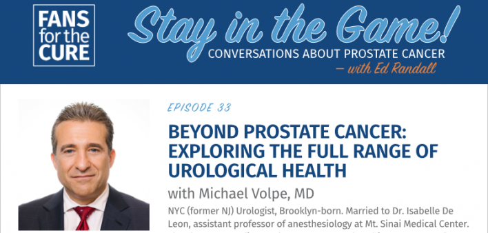 Fans for the Cure Stay In the Game Conversations About Prostate Cancer
