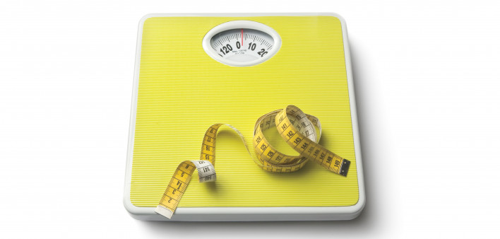 scale with tape measure