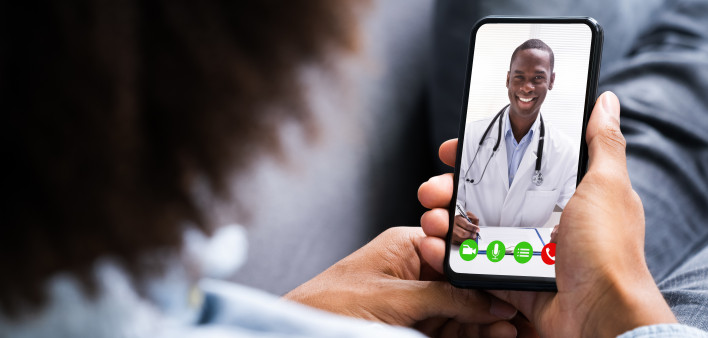 Images Photos Illustrations Vectors      Video  The most comfiest consultation ever stock photo Telemedicine, Doctor, Healthcare And Medicine, Patient, Medical Exam