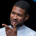 Usher attends press conference for Global Citizen & Teneo unveiling campaign plans and 2020 headliners at St. Ann's Warehouse