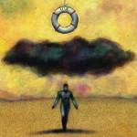 illustration of life preserver hanging over a black cloud and dark figure
