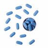 blue capsules