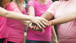 Women fighting breast cancer