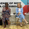 Winnie Byanyima and Sharon Lewin, UNAIDS press conference, July 22, 2024