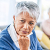 grey haired olde woman latina