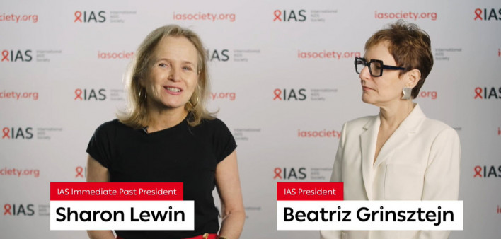IAS Sharon Lewin and Beatriz Grinsztejn