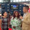 From left: Caroline Talev, Kaye Hayes and Francisco Ruiz discuss highlights of #AIDS2024 in Munich.