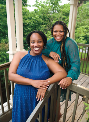 Ci Ci Covin and Masonia Traylor