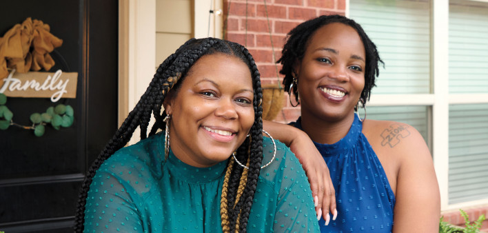 Ci Ci Covin and Masonia Traylor