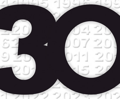 POZ 30 Years 30 graphic