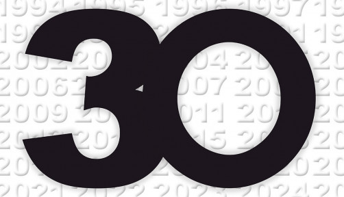 POZ 30 Years 30 graphic