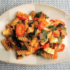 Fusilli With Roasted Vegetables & Romesco