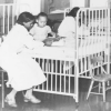 Nurses attend to patients in the children’s ward at Wheatley-Provident Hospital in Kansas City. It opened in 1918, but, like most Black hospitals, it closed in after desegregation in the 1960s.