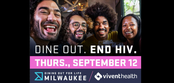 Promo materials for Dining Out for Life Milwaukee