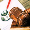 Stethoscope gavel prescription rx