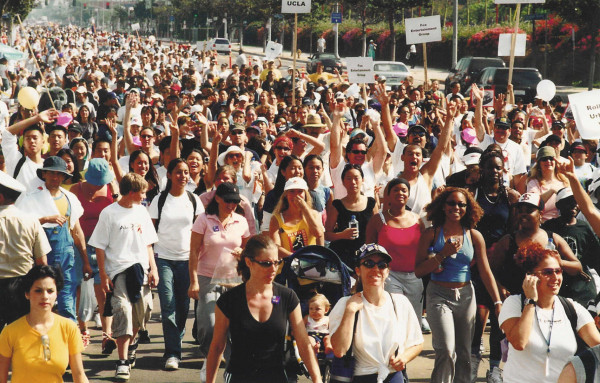 A previous AIDS Walk Los Angeles; the event celebrates its 40th anniversary October 13, 2024.