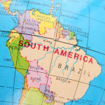 map South America Brazil
