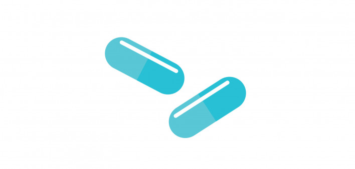 blue pills illustration doxycycline
