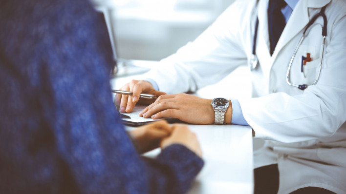 doctor patient meeting