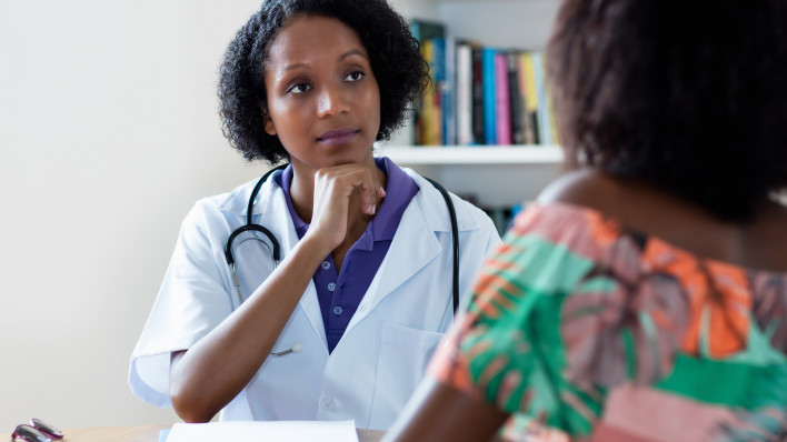 black doctor black patient