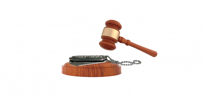 Gavel and Dog Tags