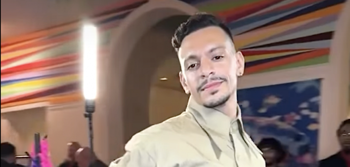 Dancer and advocate Jason A. Rodriguez at the Hyacinth AIDS Foundation Gala & Silent Auction on November 2, 2024, in Newark, New Jersey.