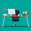 office desk and chair