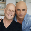 From left: “Full House” costars Dave Coulier, who has cancer, and John Stamos, who’s showing support