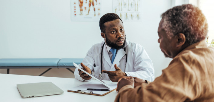 doctor and patient