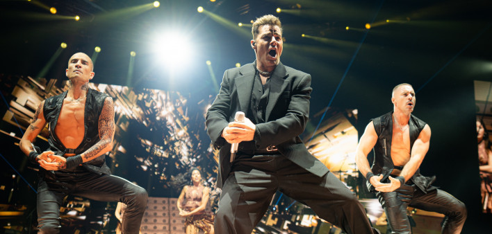 Ricky Martin performs at a World AIDS Day 2024 event in Miami