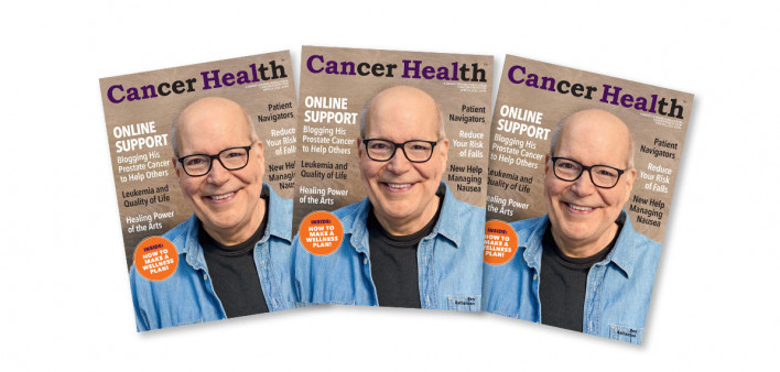 Cancer Health Winter 2025 three covers