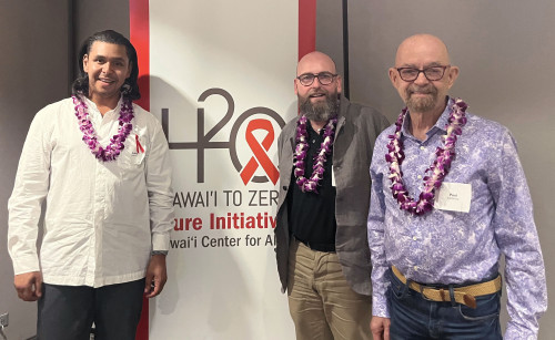 Left to right: Adam Castillejo, Marc Franke and Paul Edmonds