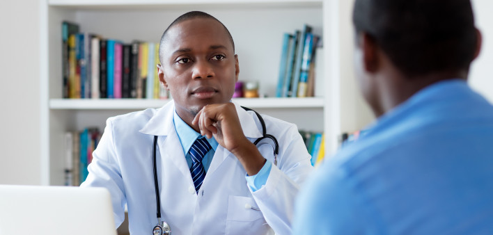 black doctor black patient