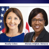 Federal health experts Mandy Cohen of the CDC and Miriam Delphin-Rittmon of SAMHSA