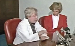 Margaret Heagarty, MD, and Princess Diana