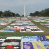 2012 AIDS Memorial Quilt Display on the National Mall in Washington, DC