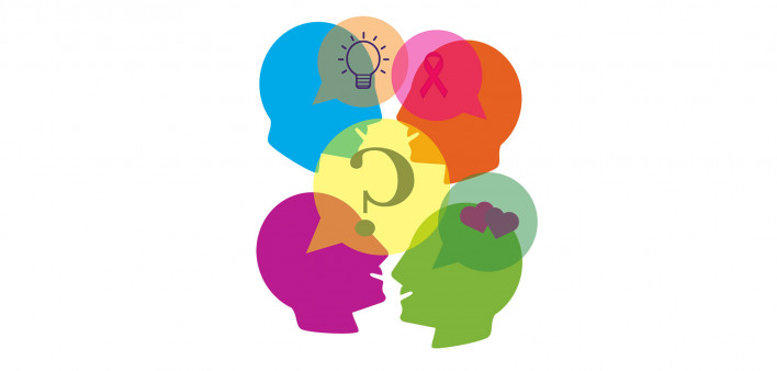 talking head illustration