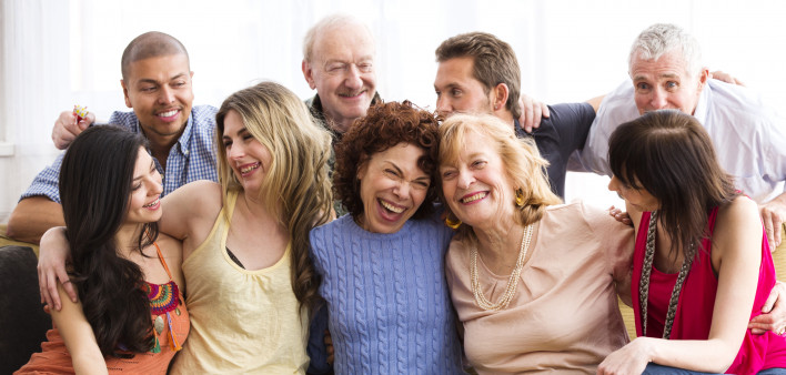 Mult-Generational Group social event fun