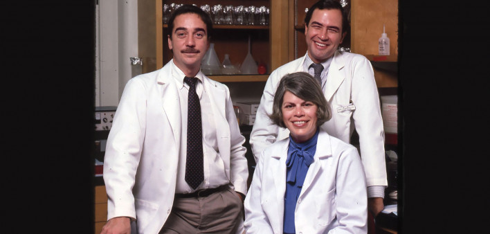 Ward 86 founders Donald Abrams, Constance Wofsy and Paul Volberding