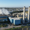An industrial trash incinerator in Miami-Dade County, Florida, burned down in February 2023.