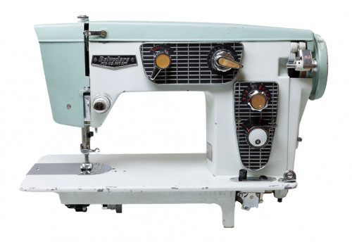 sewing machine used by volunteers to stitch Quilt panels