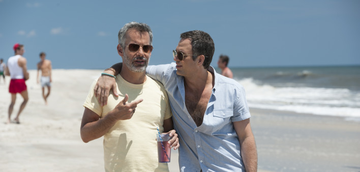 Joe Mantello (left) and Mark Ruffalo in The Normal Heart