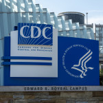 Sign at the entrance of CDC Edward R. Roybal Campus, Atlanta, Georgia, USA