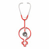 stethoscope female symbol