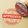 approved stamp in red