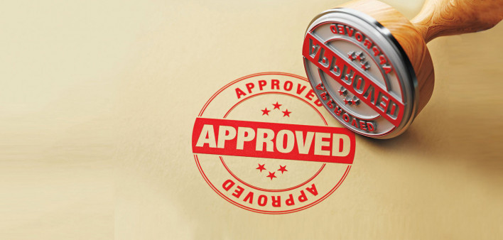 approved stamp in red