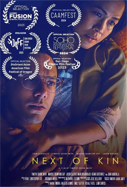 Poster promoting the short film Next of Kin