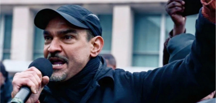 Javier Muñoz  Rise Up for Trans Youth rally  in New York