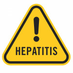 yield sign caution hepatitis