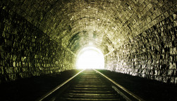 light at end of tunnel